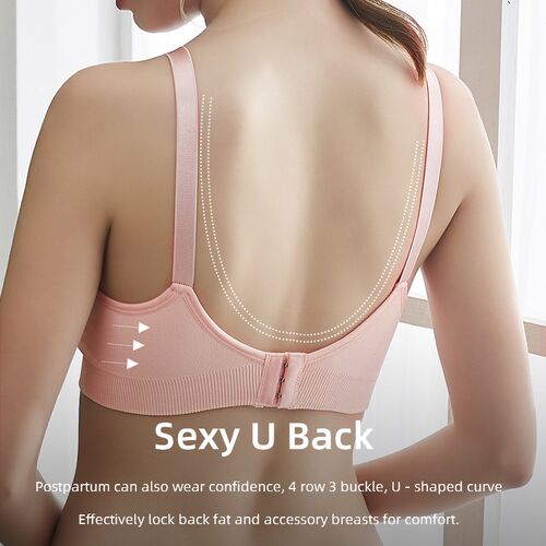 High Quality Plus Size Nursing Bra Breathable Women Breastfe