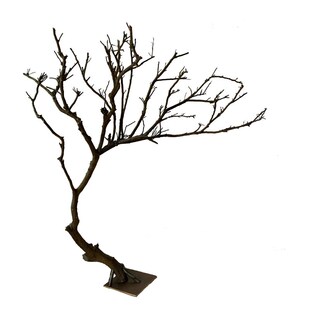 干树枝造景枯枝假树大型树室内干树造型树橱窗婚庆创意树装饰白色