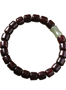 Natural lobular red sandalwood brlets are rising for boys an