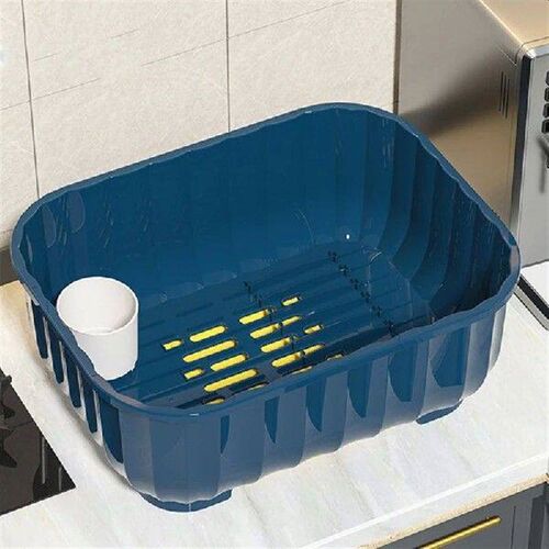 Dish Drying Rack Kitchen Utensils Drainer Rack With Cover