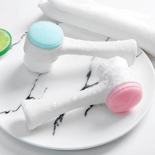 Silicone Face Cleansing Brush Double-Sided Facial Cleanser B