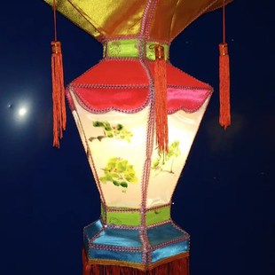 2022新款手工元宵花灯春节灯会彩灯上元节庙会风景区装饰汉服灯笼