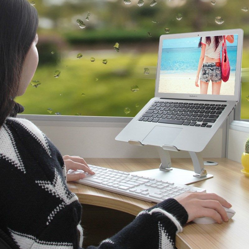 铝合金笔记本电脑支架托桌面站立办公折叠升降散热器座小乙FP,3C数码配件,笔记本多功能支架/桌,淘宝优惠券,粉丝福利购,淘宝优惠卷