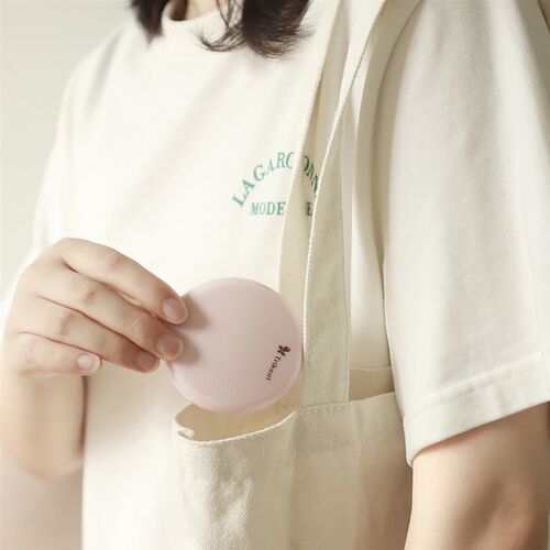 New girl powder compact portable air bag comb round hair