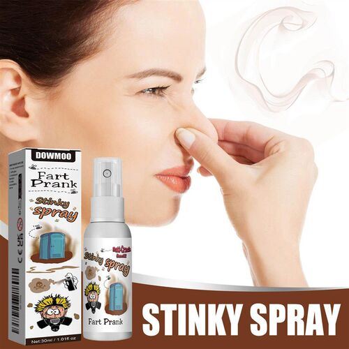 Dowmoo Stinky Spray Prank Toy - Liquid Spray for Long-lastin