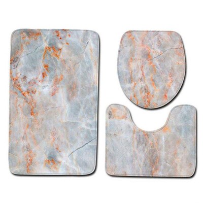 1Pcs Bath Mat Set Bathroom Carpet Rug Toilet Mat