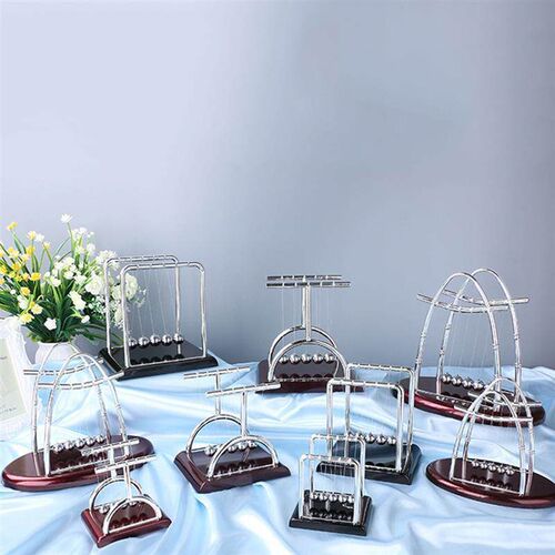 Newton Cradle Balance Steel Balls School Teaching Supplies P