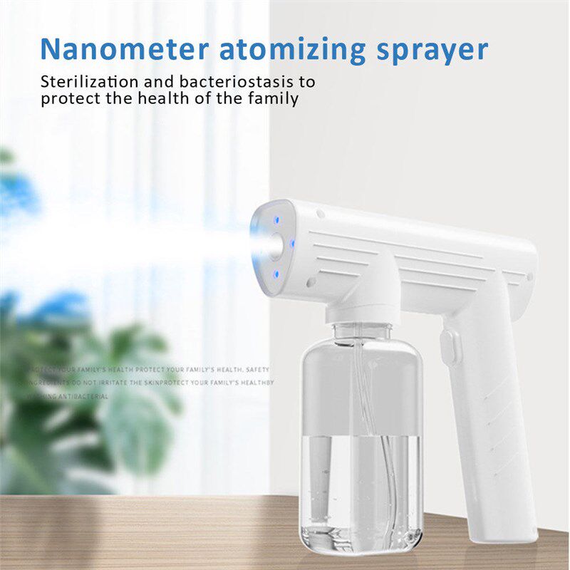 320ml Hand-held Atomizer Spray Gun Nano Mist Sprayer Santiti