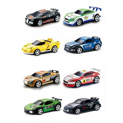 Mini RC carro com rdio controle remoto para crian?as, mic