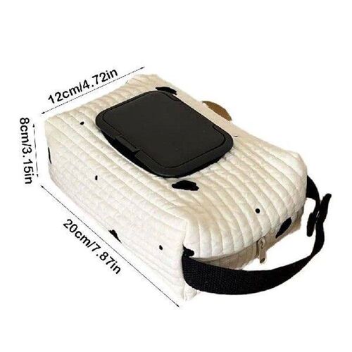 High Quality Cartoon Tissue Box with Zipper Removable Car