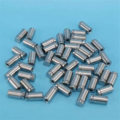 100 Pack Sign Standoff Screws Advertising Screws Stainless