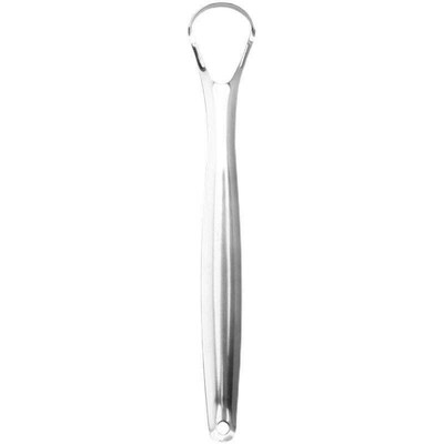 Portable Tongue Cleaner Tongue Scraper Reusable Stainless