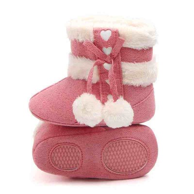 Baby Winter Boots for Baby Girls 0-6-12 Months Indoor Prewal