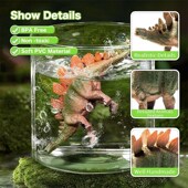 Kids 46PCS Dinosaurs Dinosaur birthday for Figures gift Toys