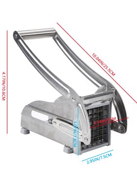 Stainless Steel Potato Cutter Manual Vegetable Cutter Potato
