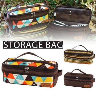 Oxford Cloth Cookware Storage Bag Large Capacity Outdoor