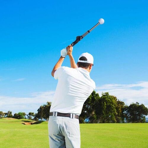 Golf Swing Trainer Exerciser Aid Adjustable Portable Golf Tr