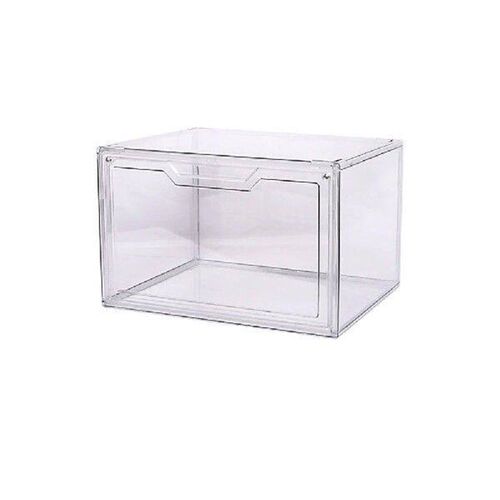 Acrylic Transparent Shoe Box Clear Shoe Organizer with Lid