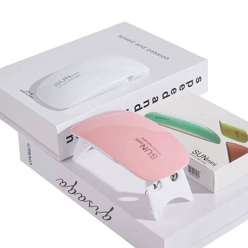 1Pc Mini Portable Nail Lamp With 6pcs Led Bead UV/LED Nail D