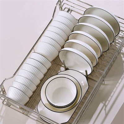 Ceramic Noodle Bowl Sets Soup Bowls Deep Plate dishes cups