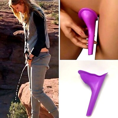 Reusable Silicone Funnel Set 1PC Pink/Purple Silicone Stand