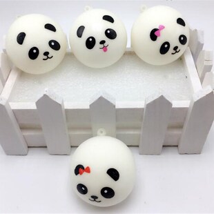 7CM Squishy Panda Bun Sss Reliever Ball Slow Rising Decompre