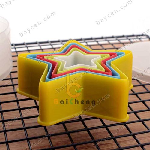 Baking mold Plastic cookie print cookie mold Plastic pie mol