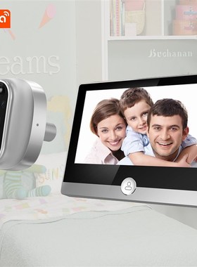 tuy涂鸦智能猫眼可视门铃无线可语音对讲感应监控移动侦报警