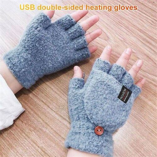 USB Electric Heated Gloves Adjustable Temperature