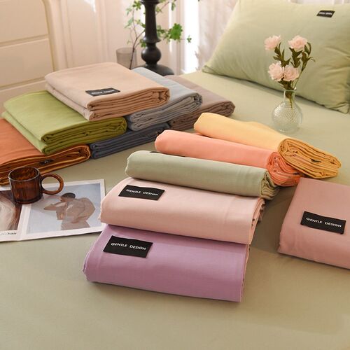 Soft Waxy Class A Pure Tton Reactive Sanding Single Quilt Ve