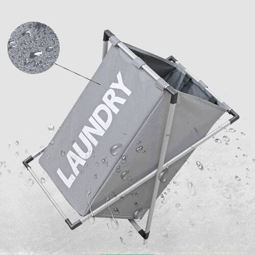 Large Laundry Basket Foldable Waterproof Grid Organizer Bask