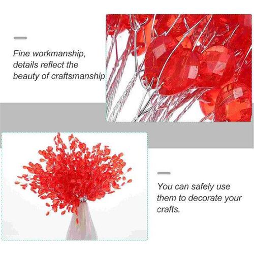 50 Pcs Wedding Party Decor Simulation Drop Flower