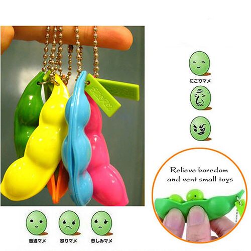 Fidget Squishy Toys Decompression Antisress Toys Squeeze Pea