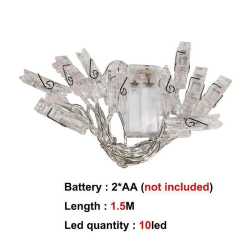 2M/5M/10M Photo Clip USB LED String Lights Fairy Light照片墙