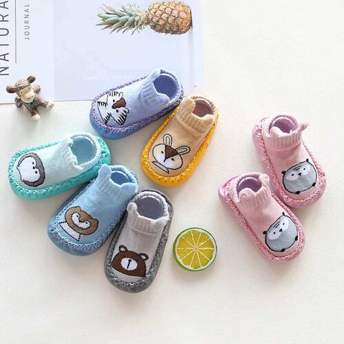 0-1-3 years old combed cotton rens floor socks autumn and w