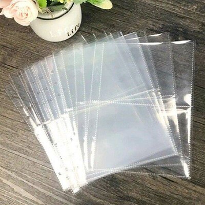 10pcs Photo Album Binder A5 Binder Sleeves 1P 2P 4P Photo