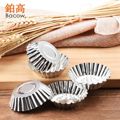 10 pcs Cupcake Egg Tart Mold Pudding Mould Cake Baking Tool