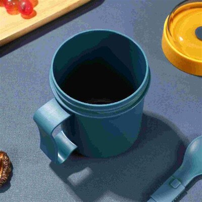 Cereal Cup Breakfast Soup Container Microwavable Bowl Mug