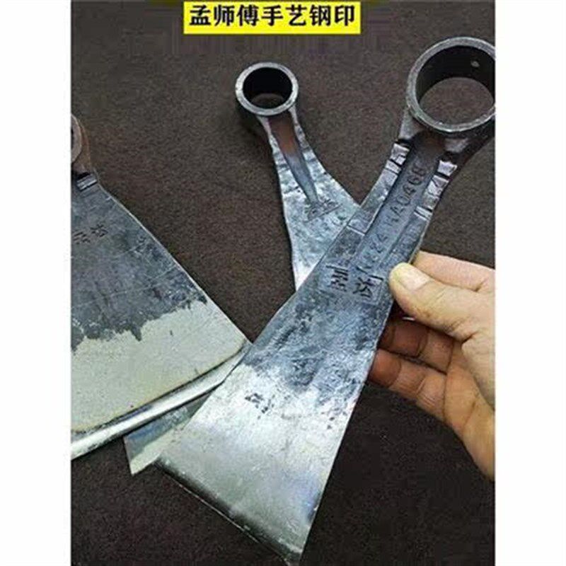 孟达锻打连杆锄头锻打锄头?头三角锄镢镰子农用工具全钢镐锄大棚