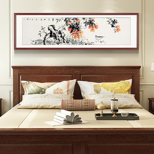 福禄葫芦画手绘国画花鸟画中式客厅沙发装饰壁画卧室床头写意挂画