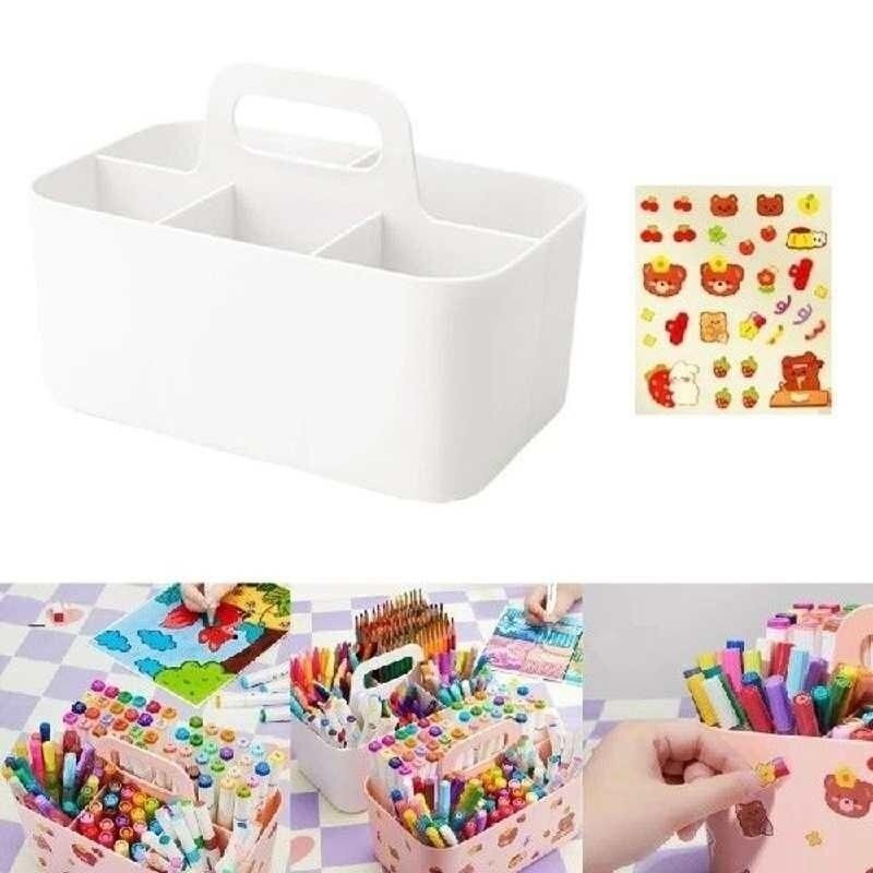 Desk Marker Holder Art Supply Storage Box Cosmetic图片