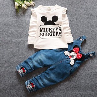 Mickey Baby Girl Clothes Newborn Baby Clothing Set Minnie Sp