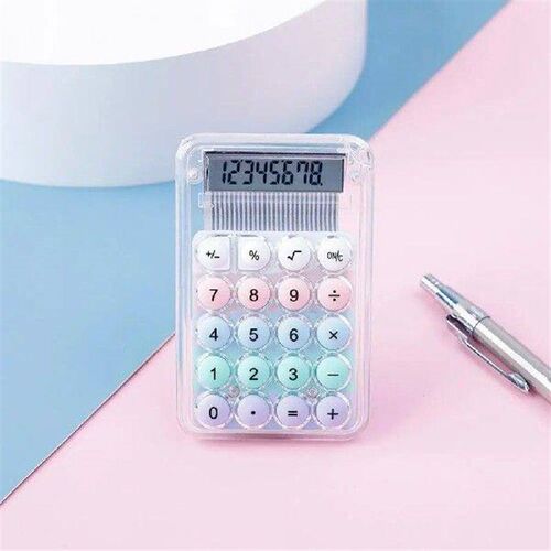 Mini Pocket Calculator 8 Digit Calculator Portable Handheld