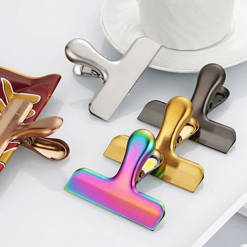 Stainless Steel Sealing Clip Food Snack Sealing Pocket Clip