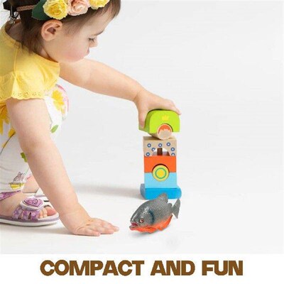Piranha Ferocious Model Children Toy River Animal Fish