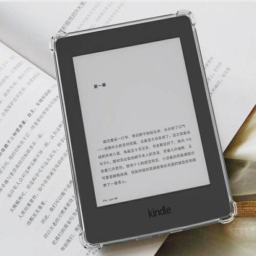 Clear Cover for Kindle Case KPW4 Paperwhite 5 2024 Silicone