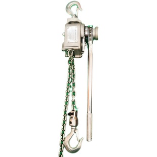 铝合金链条手扳葫芦电力施工牵引紧线器张力机2吨3米链式手摇葫芦