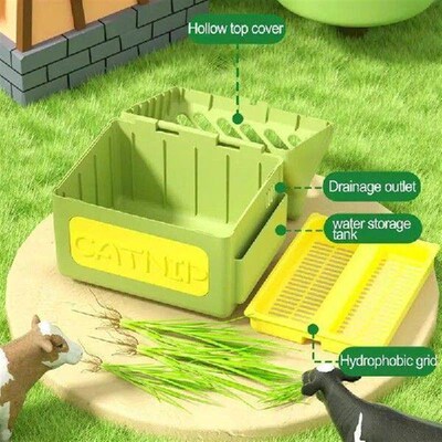 Cat Grass Planter Tray Grass Sprouting Trays Cat Grass Tray