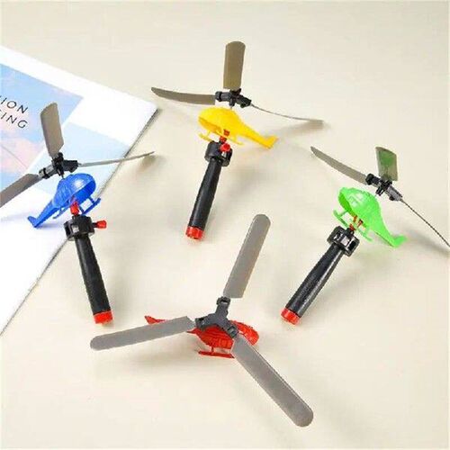 1-10pcs Model Copter Handle Pull Line Helicopter Plane