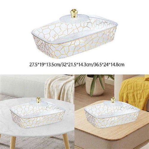 Serving Tray with Lid Nordic Snack Plate for Candies Dried